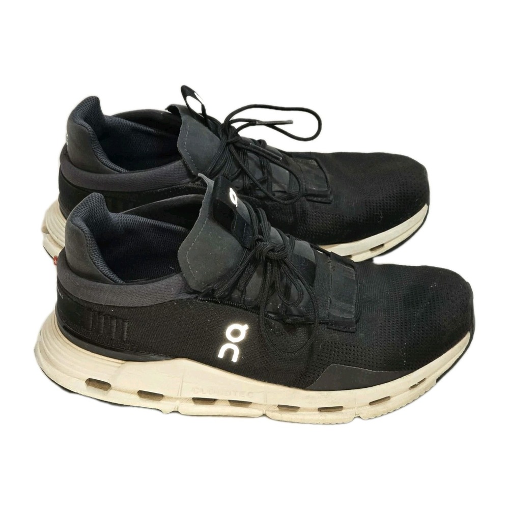 👟⚡ On Running Cloud Women's Sneakers Black White US 10 EU 42 GUC ⚡👟